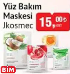 JKOSMEC YÜZ BAKIM MASKESİ